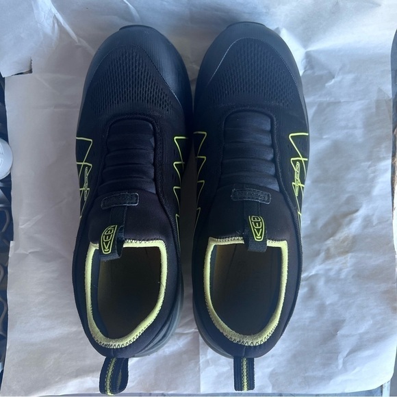 Keen Utility Shoes Mens 11D Black Vista Energy Carbon Toe Safety Work Steel Toe - Picture 6 of 11